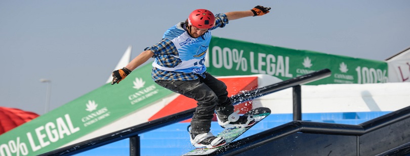 snowboard rail jam