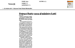 25 Ottobre 2017 - Il Tirreno