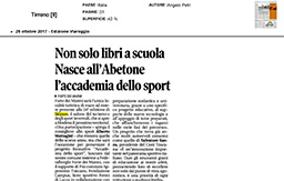 26 Ottobre 2017 - Il Tirreno