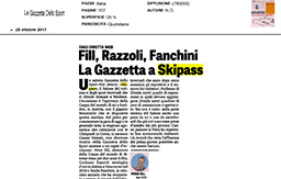 28 Ottobre 2017 - La Gazzetta dello Sport