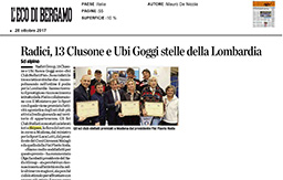 28 Ottobre 2017 - L'Eco di Bergamo